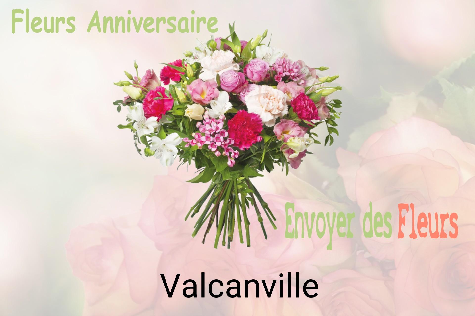 Bouquet de fleurs d’anniversaire livré à Valcanville