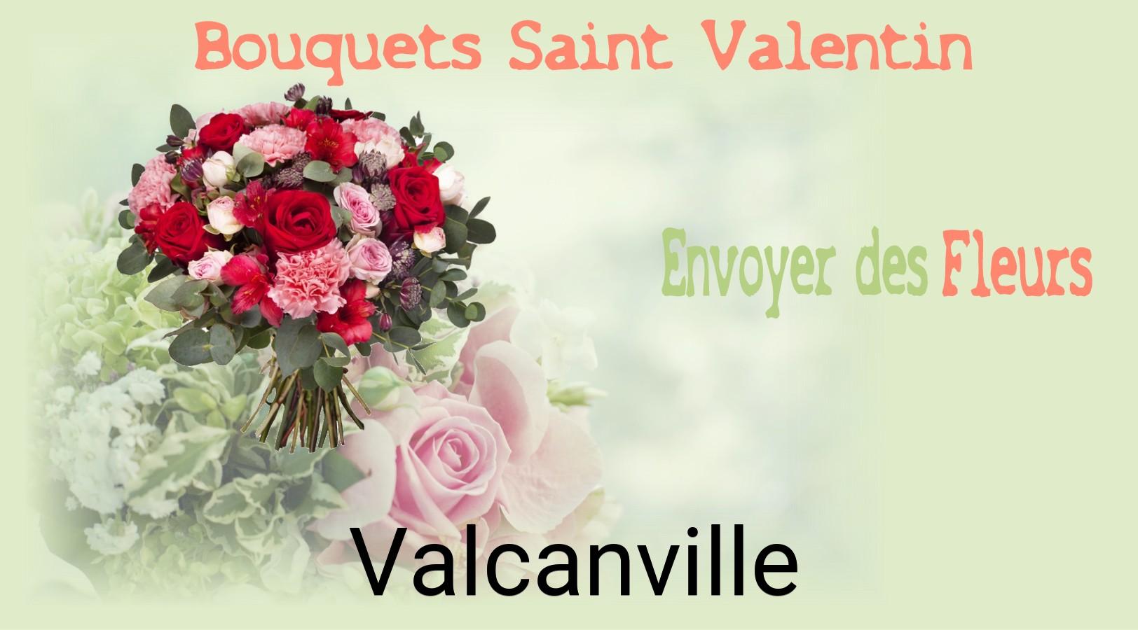 Roses de Saint-Valentin livrées à Valcanville
